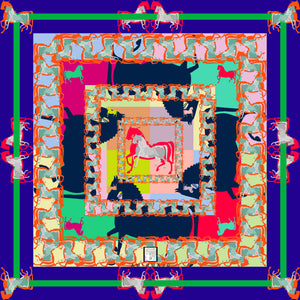 Elegant Horse Scarfs Collection