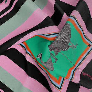 Queen Bird Silk Scarf