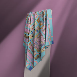 Statue of Art Silk Scarf
