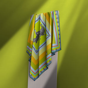 Queen Bird Silk Scarf