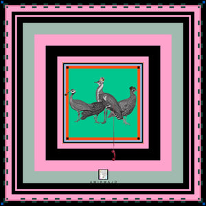 Queen Bird Silk Scarf